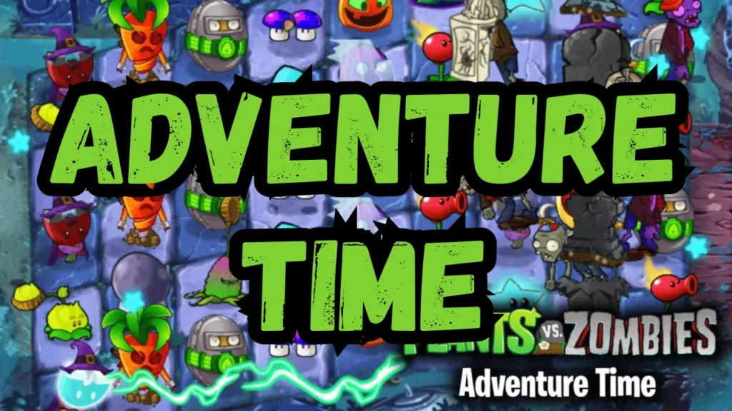 Plants vs Zombies Adventure Time mod