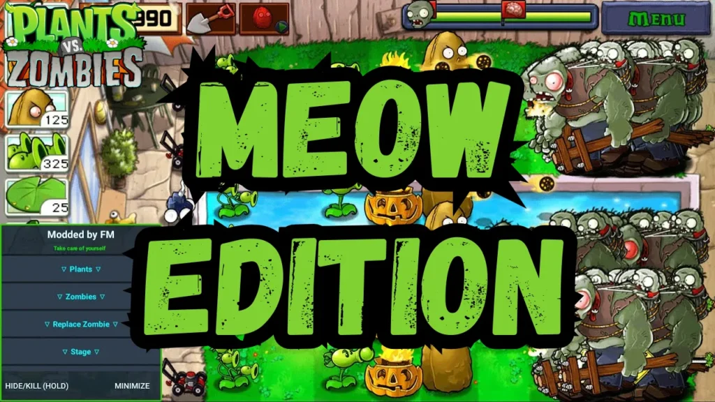 Plants-Vs-Zombies-meow-edition-mod