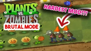 Plants vs Zombies brutal mode EX Plus mod