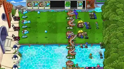 Plants vs Zombies Travel Pursuit DX Mod screenshot